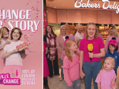 Campaña Pink Bun: Baker’s Delight recaudando dinero para el cáncer