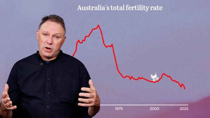La disminución de la tasa de fertilidad en Australia afecta a las familias y a nuestro futuro no muy lejano