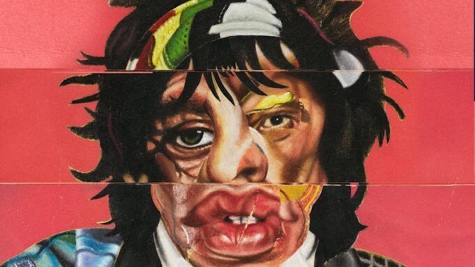 Nombre del álbum de los Rolling Stones y fecha de lanzamiento, detalles de la gira mostrados en publicaciones de Foreign Tongues