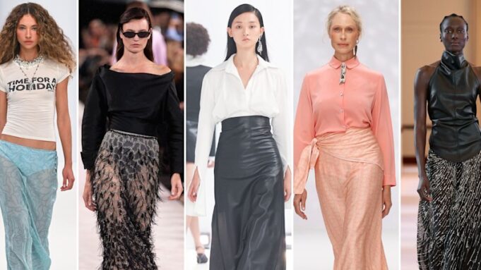 Por qué la falda llamativa ha reemplazado al LBD como la inversión favorita de la moda