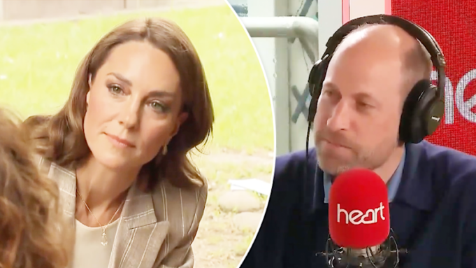 El príncipe William elogia a la princesa Kate en una entrevista de radio