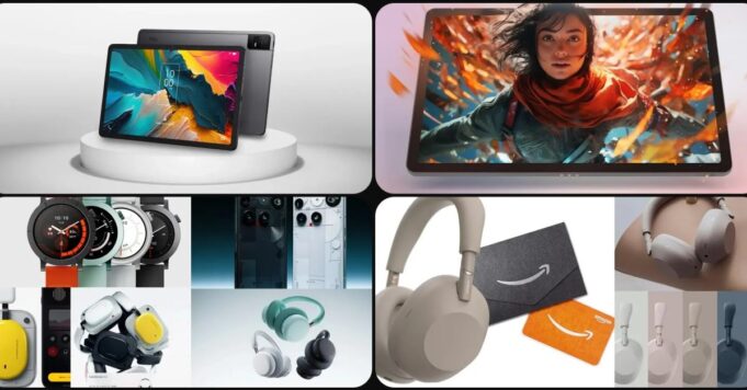 TCL NXTPAPER 11, Lenovo Idea Tab, Sony XM6 y más