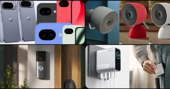 Pixel 10, Google Nest Cam, Ring Wired Doorbell Pro y más
