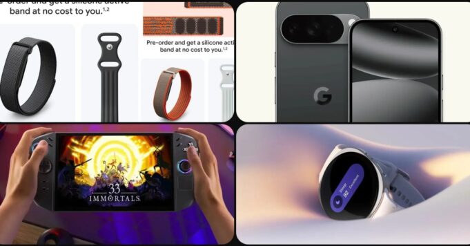 Fitbit Air, Pixel 10 Pro/XL, Legion Go 2 y más