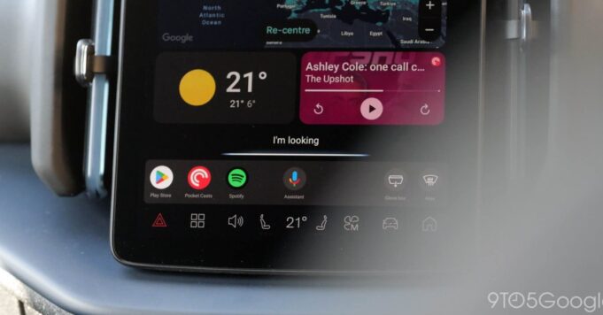 Los widgets de la aplicación Android Auto reflejan el móvil, la filtración muestra una liberación cercana