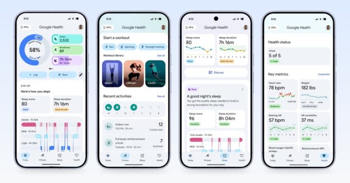 Google Health 5.0 se lanza con un nuevo widget de estadísticas en Android