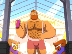 La película animada gay es atrevida y básica