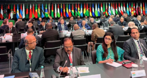 La NSA Ajit Doval recorre el Centro Espacial Nacional de Rusia en Moscú y analiza la cooperación espacial; interactúa con la tripulación de la ISS