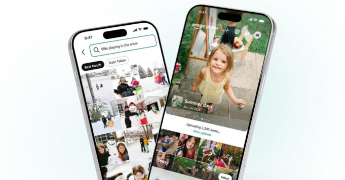 La aplicación Amazon Photos se rediseña con inspiración de Apple y Google