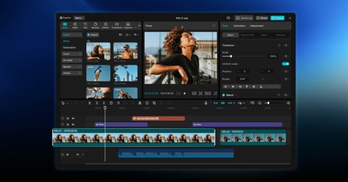 CapCut Pad promete edición de vídeo ‘a nivel de escritorio’ para tabletas Android