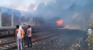 MP: Se produce un incendio en Rajdhani Express, todos los pasajeros están a salvo; sonda lanzada