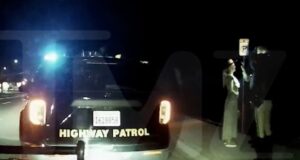 Britney Spears invita a los oficiales a tomar lasaña durante una parada de DUI