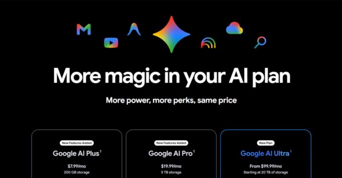 Google One podría ser la mejor suscripción tecnológica, no gracias a la IA