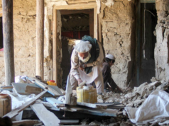 Afganistán protesta contra los ataques paquistaníes en Paktia, Paktika y Kunar tras la muerte de 36 civiles