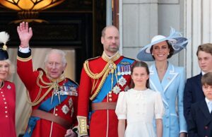 La familia real se reúne en el Palacio de Buckingham para el desfile oficial de cumpleaños del rey Carlos