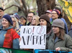 Bulldozers en la puerta mientras se intensifica la lucha por el río