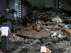 Potente sismo provoca el derrumbe de edificios en Caracas