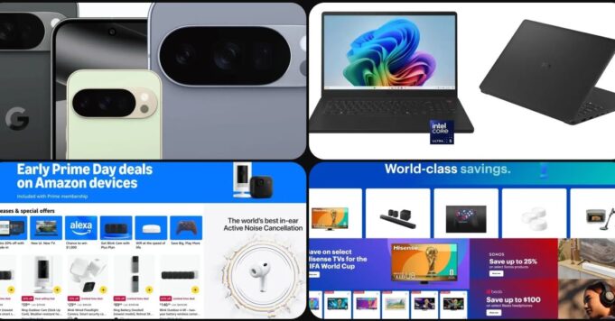 Descuentos anticipados de Amazon Prime Day, Pixel 10 y más