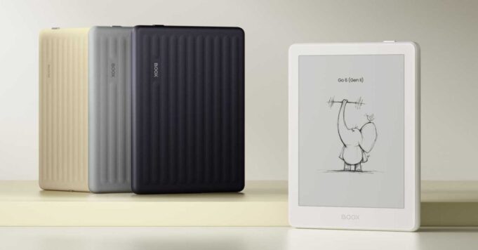Boox actualiza el lector electrónico de bolsillo Go 6 con soporte para lápiz óptico