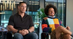 Estrellas de comedia de Netflix John Cena y Eric André