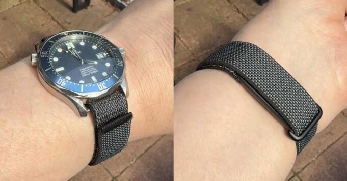 Alguien ató un reloj automático al Fitbit Air: así es como