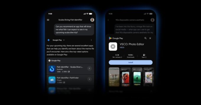 La nueva integración de Google Play de Gemini te permite encontrar aplicaciones de Android