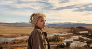 La compositora Breton Vivian y el editor Chad Galster en ‘The Madison’