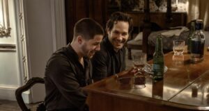 Paul Rudd y Nick Jonas en el musical de John Carney