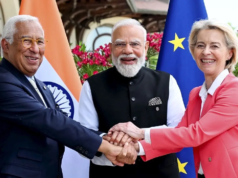 El TLC India-UE se firmará a finales de año: el presidente del Consejo Europeo al primer ministro Modi