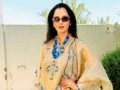 La elegancia del Eid de la ex campeona india de tenis Sania Mirza