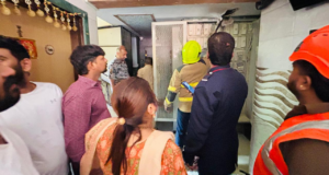 Se produce un incendio en la sala de contadores del edificio residencial Thane