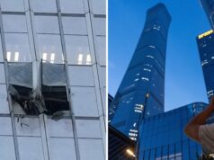 Pequeña avioneta se estrella contra la Torre CITIC