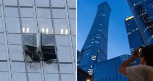 Pequeña avioneta se estrella contra la Torre CITIC