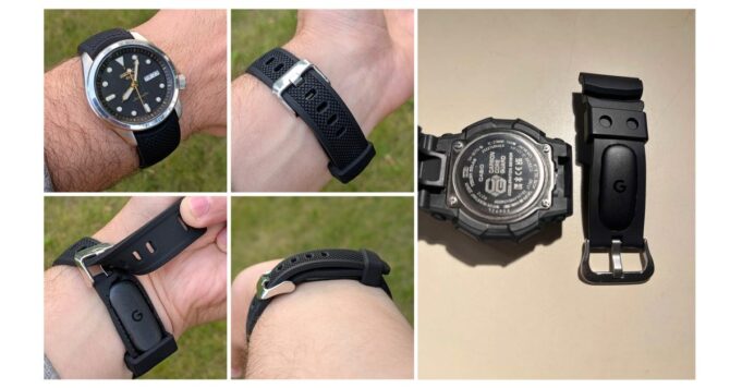 Hay formas de conectar un Fitbit Air a un reloj tradicional (Galería)