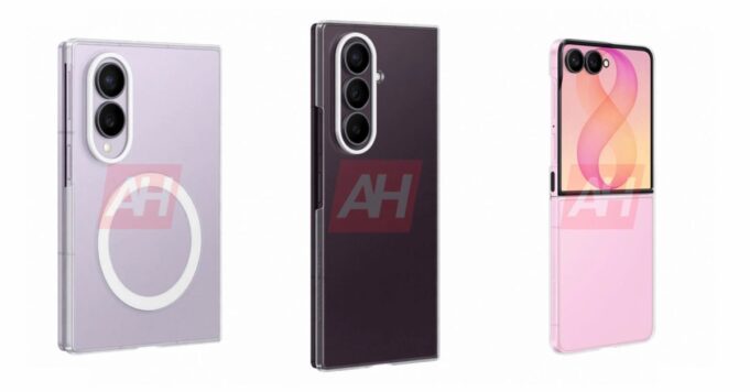 Los colores del Galaxy Z Fold 8 se muestran en filtraciones de carcasas oficiales (Galería)