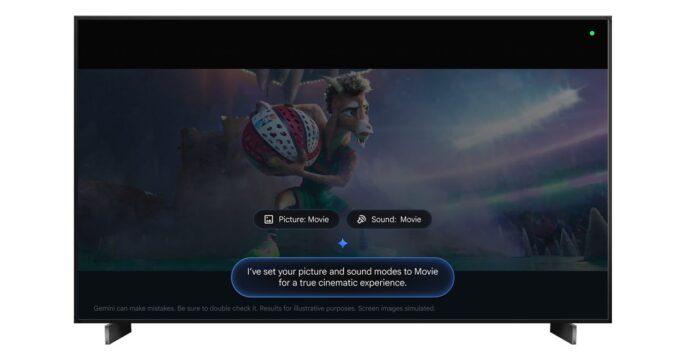 Gemini ahora puede controlar la configuración de Google TV en estos televisores