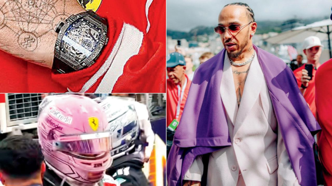 Gran Premio de Mónaco: ¡Mira el goteo de Lewis Hamilton!