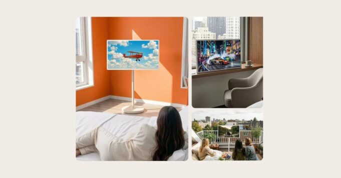 LG ‘StanbyME 2’ es una nueva pantalla táctil de 32 pulgadas con ruedas y batería (Galería)