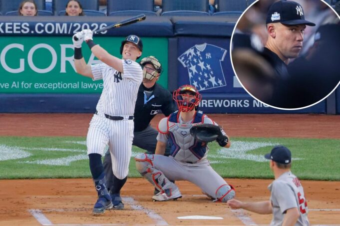 Ben Rice niega tener presión extra para llevar adelante la ofensiva de los Yankees