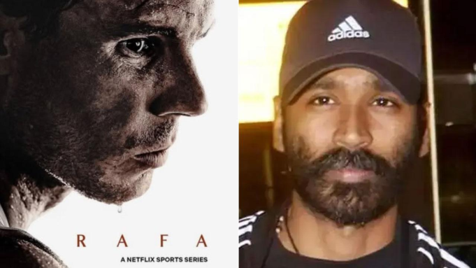 Dhanush tiene un momento fanboy por el documental de Rafael Nadal, Rafa