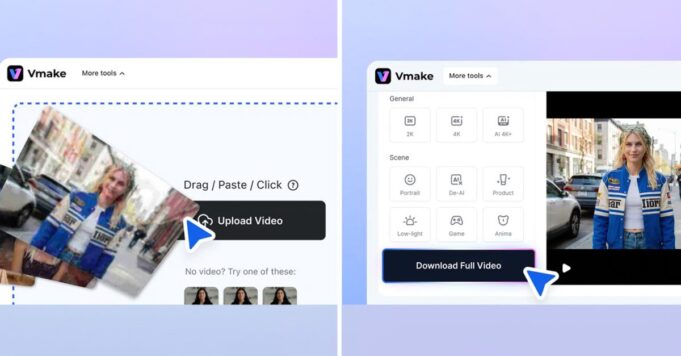 Actualice sus redes sociales con el estudio de inteligencia artificial todo en uno de Vmake