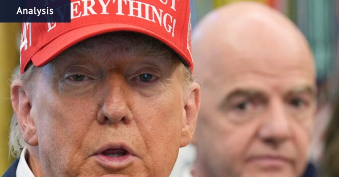 Por qué la intervención de Donald Trump en la decisión de la Copa Mundial de la FIFA pone de relieve un doble rasero