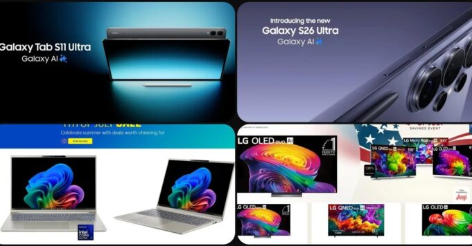 Galaxy Tab S11 Ultra, televisores LG OLED con hasta $700 de descuento y más