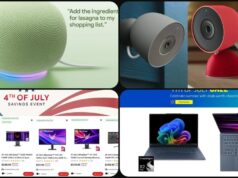 Google Home Speaker, Nest Cam, monitores LG y más
