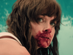 Carolyn Bracken va por la garganta en una nueva película