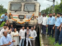 Rajdhani Express vuelve a parar en Sawantwadi después de seis años