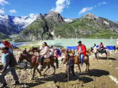 Amarnath Yatra 2026: más de 1,60 lakh de devotos visitan el santuario de la cueva de Amarnath