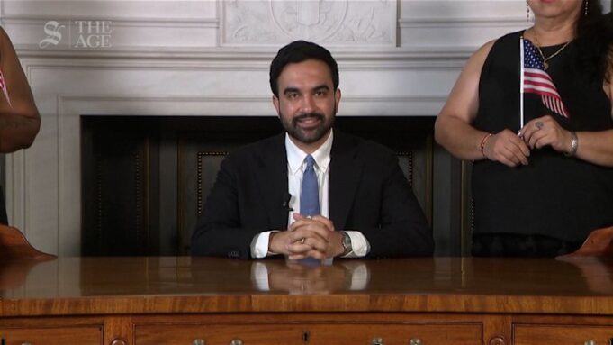 El alcalde de Nueva York, Zohran Mamdani, celebra la historia de la inmigración en Estados Unidos en su discurso del 4 de julio