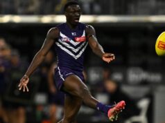 Derbi occidental 63: la nominación al Gol de la Ronda de Michael Frederick enciende a Fremantle Dockers