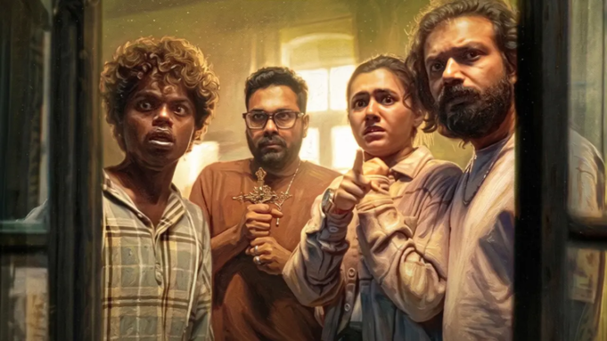 La película de Sreenath Bhasi es peculiar con sus entretenidos y vibrantes fantasmas.